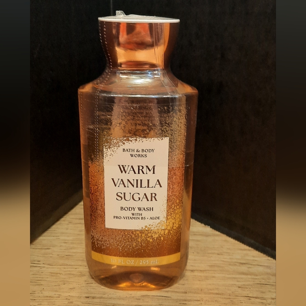 "WARM VANILLA SUGAR"  BATH AND BODY WORKS
